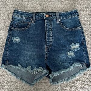 Free People Crvy Vintage High Rise Short